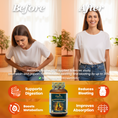 Load image into Gallery viewer, Kiperin Bromelain(2500 Gdu) & Papain - Natural Proteolytic Enzyme (30 Capsules & 700mg) | Smart Food Supplement
