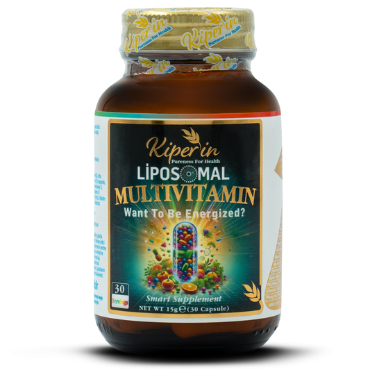 Kiperin Liposomal Multivitamin 13 Vitamins &amp; 6 Minerals Skin - Hair - Nails &amp; Energy | Smart Food Supplement
