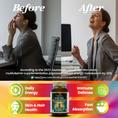 Load image into Gallery viewer, Kiperin Liposomal Multivitamin 13 Vitamins & 6 Minerals Skin - Hair - Nails & Energy | Smart Food Supplement

