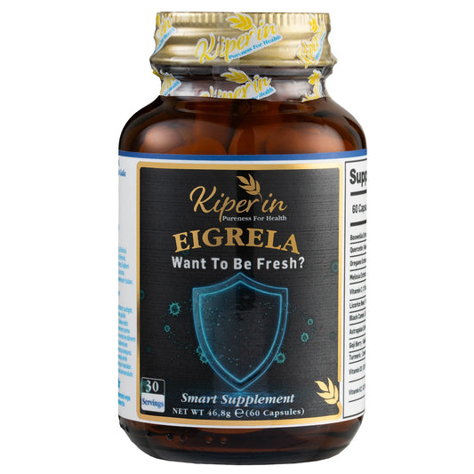 Kiperin Eigrela – Quercetin, Oregano, Astragalus, Black Seed & Boswellia – 60 Capsules