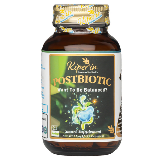 Kiperin Postbiotic – 210 Billion CFU Rhamnosus & Plantarum, 21 Capsules / 700 mg