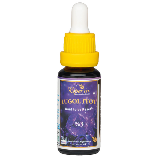 Kiperin Lugol’s Iodine – 3% Iodine & 6% Potassium Iodide – 365 Drops