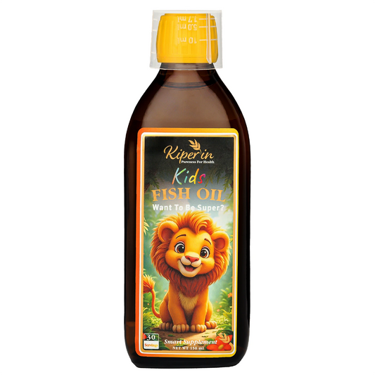 Kiperin Kids Fish Oil – Omega-3 1206 mg, EPA 180 mg, DHA 900 mg – 150 ml