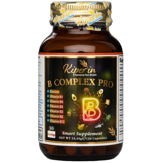 Kiperin B Complex Pro – Vitamin B Complex – 30 Capsules