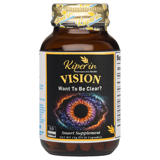 Kiperin Vision – Zinc, Selenium, Astaxanthin, Lutein & Saffron – 30-Day Supply