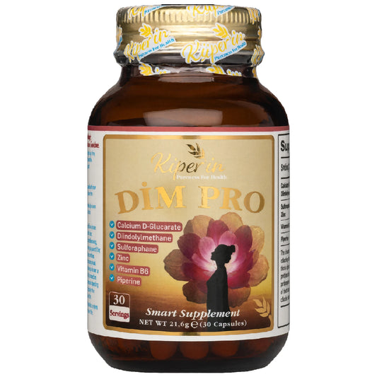 Kiperin DIM Pro – DIM, D-Glucarate & Sulforaphane – 30 Capsules