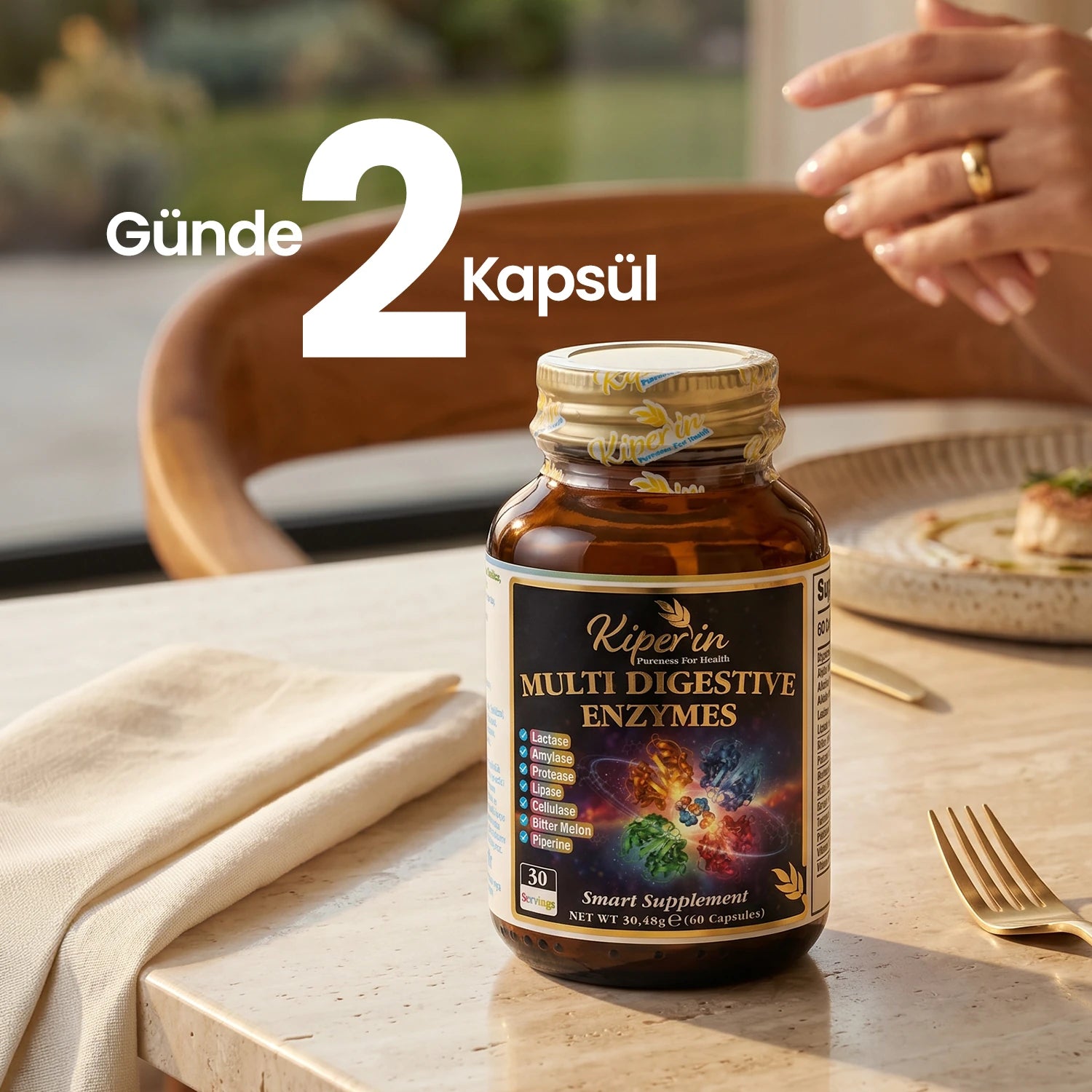 Multi Digestive Enzymes – 60 Capsules