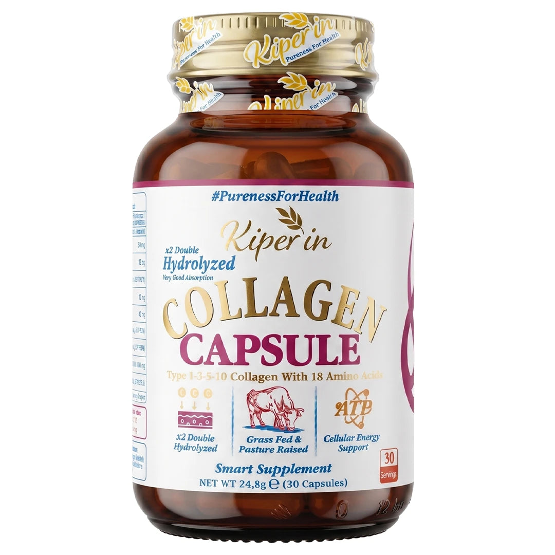 Double-Hydrolyzed Multi Collagen Capsules – ATP, Hyaluronic Acid, D3, Biotin, Selenium, Zinc & Vitamin C