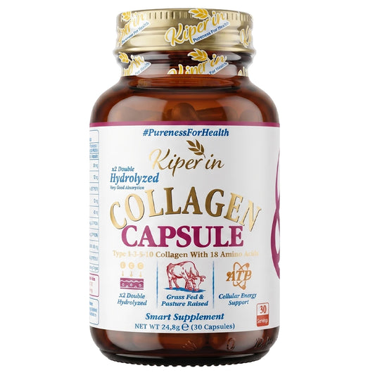 Double-Hydrolyzed Multi Collagen Capsules – ATP, Hyaluronic Acid, D3, Biotin, Selenium, Zinc & Vitamin C